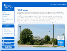 Tablet Screenshot of lawrencefamilypractice.com